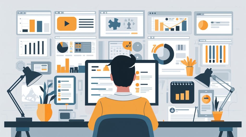 Online business tasks before the use of AI tools