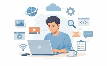 technology essential for modern online work using digital tools