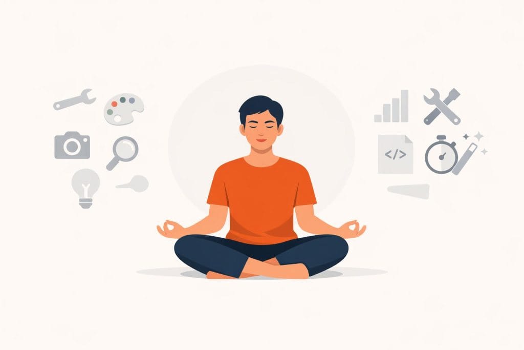 Reducing decision fatigue when choosing digital tools for online work