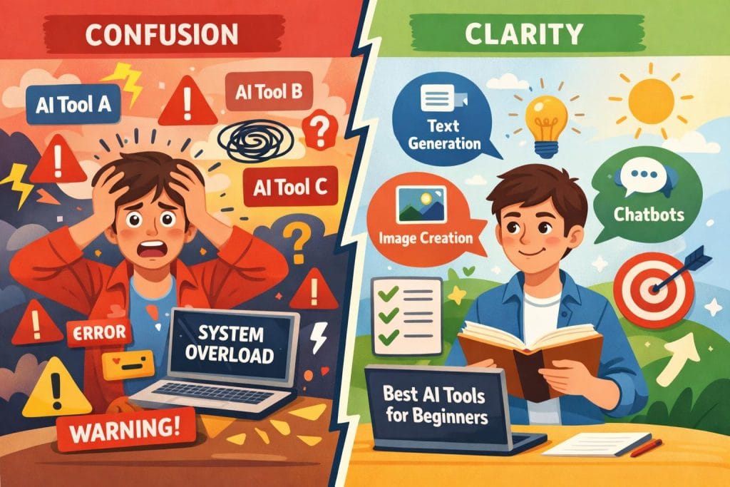  Beginner making common mistakes when using AI tools