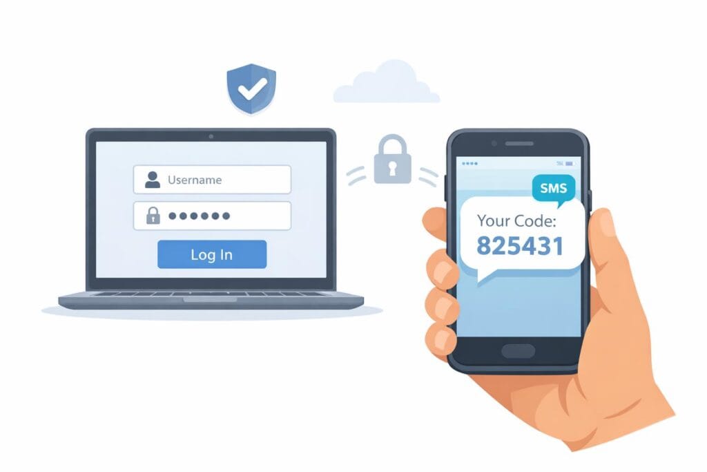Two-factor authentication adds an extra layer of account security