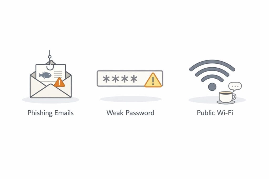 Common online security risks beginners should be aware of