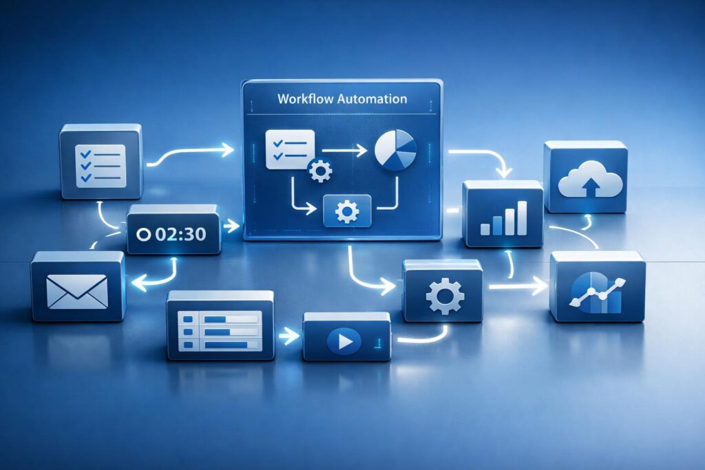 AI improving workflow and efficiency for online tasks